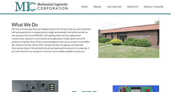 Desktop Screenshot of mechanicalingenuity.com